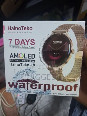 Hainoteko-18 Amoled Smart Watch 