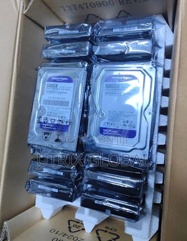 Wd Purple 500gb Hard Disk For Cctv Security Systems