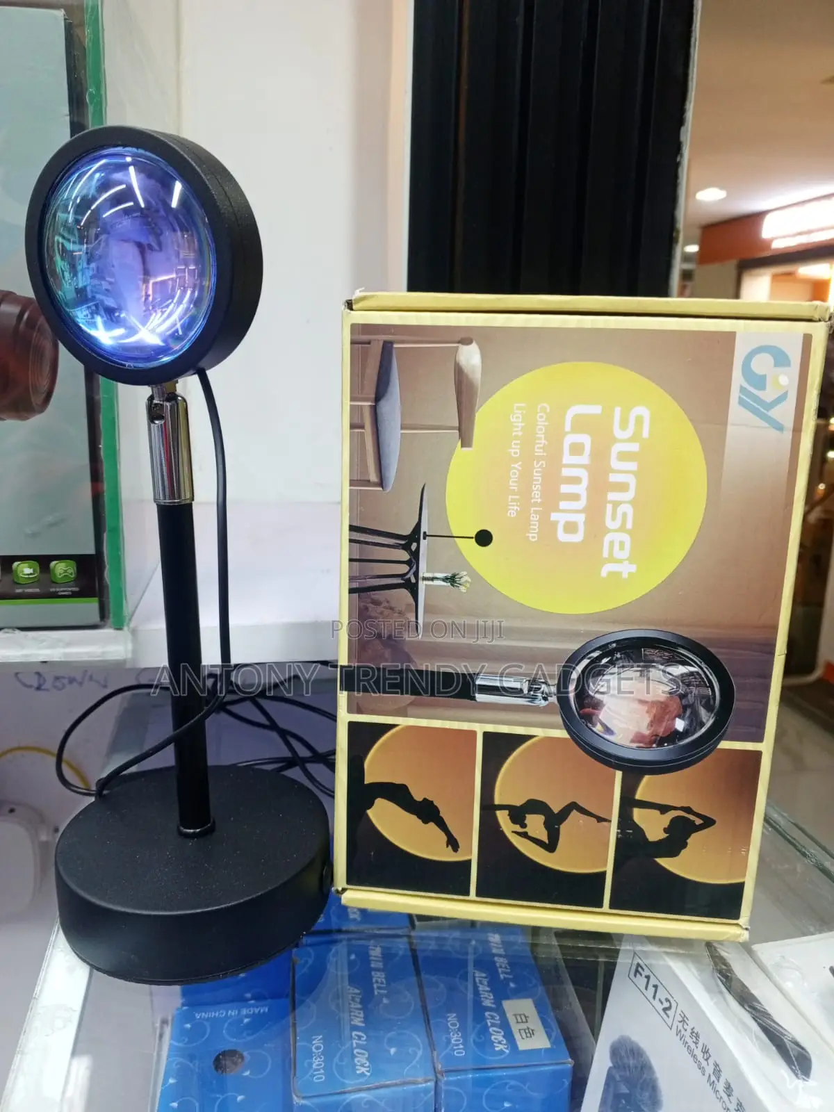 Rgb Sunset Projection Light With Remote For Bedroom & Photos