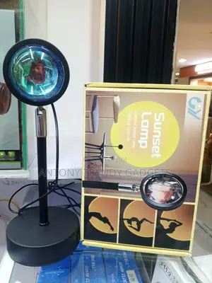 Sunset Led Lamp With Adjustable Angle And Color Modes