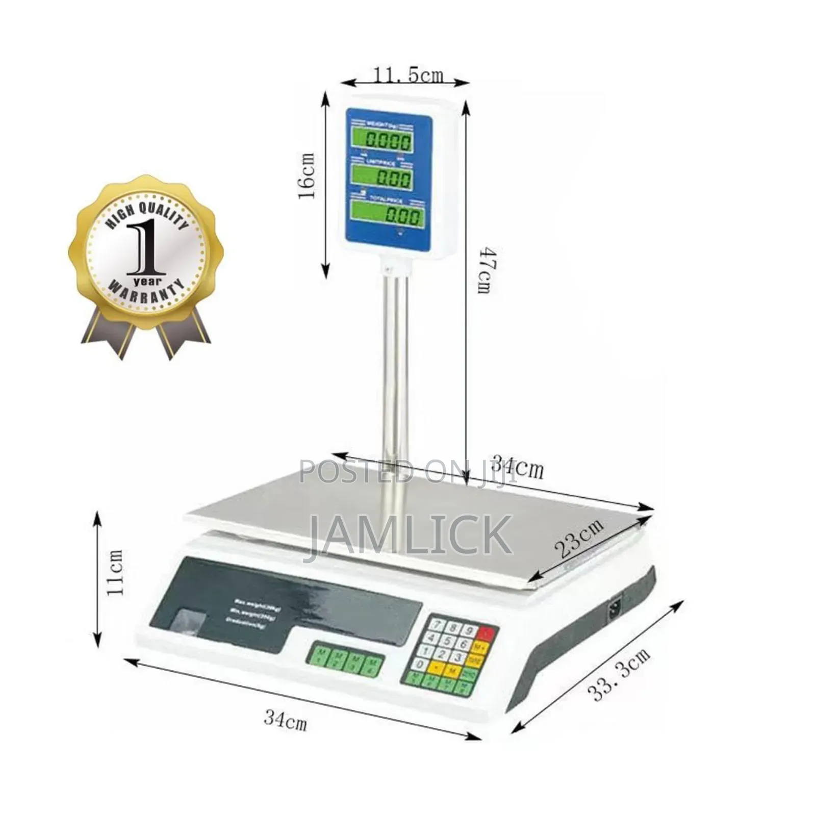 Premier 40 KGS Scale With Arm –Jm