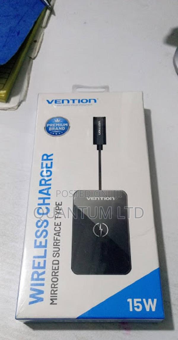 Vention Wireless Charger 15w Ultra-Thin Mirrored Surface