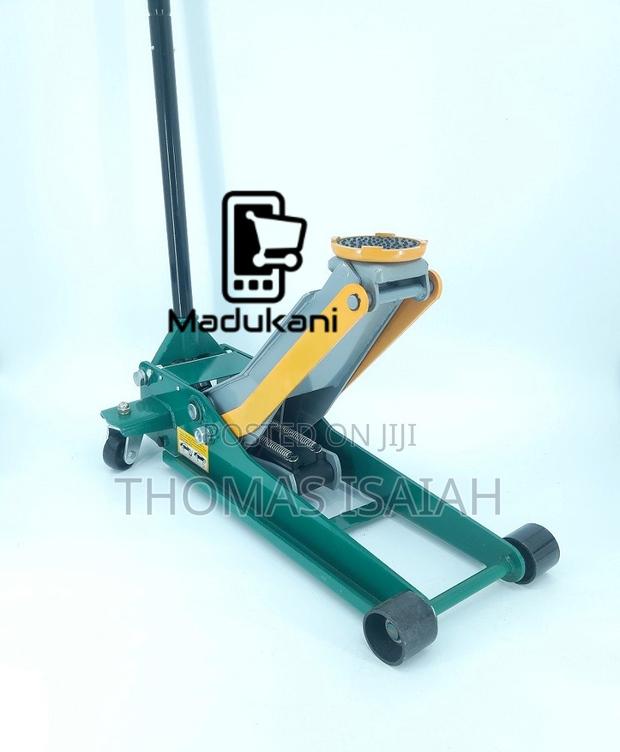 4 Ton Heavy Duty Rapid Lift Trolley Jack With Twin Hydraulic - thumbnail 4