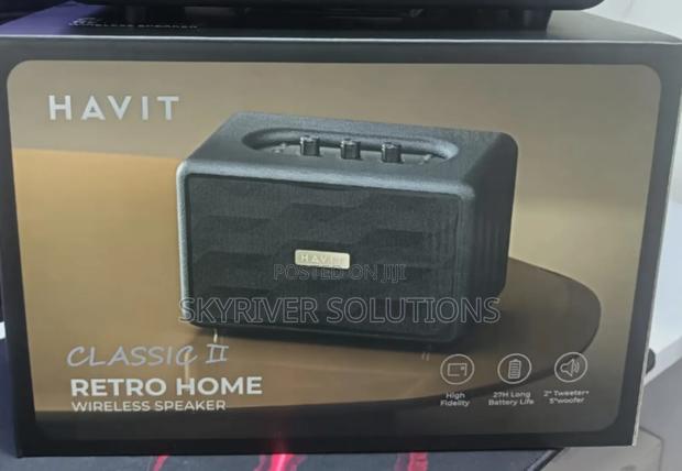 Havi Classic Ii Retro Home Wireless Speaker Sk906bt - thumbnail 2