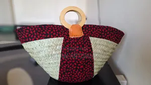 Sisal Kiondo Bags With Kitenge Touch