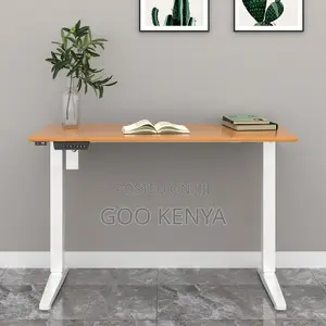 Home Office Desk; Electric Height-adjustable Desk For Computer Use
