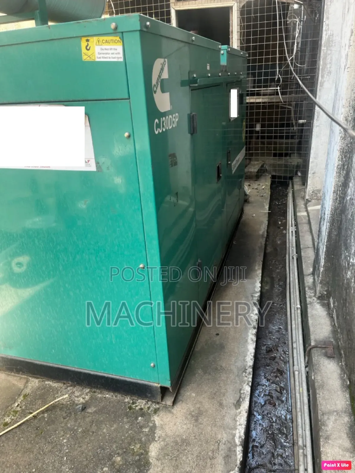 30kva Cummins India Slightly Used Power Generator For Sale And Hire