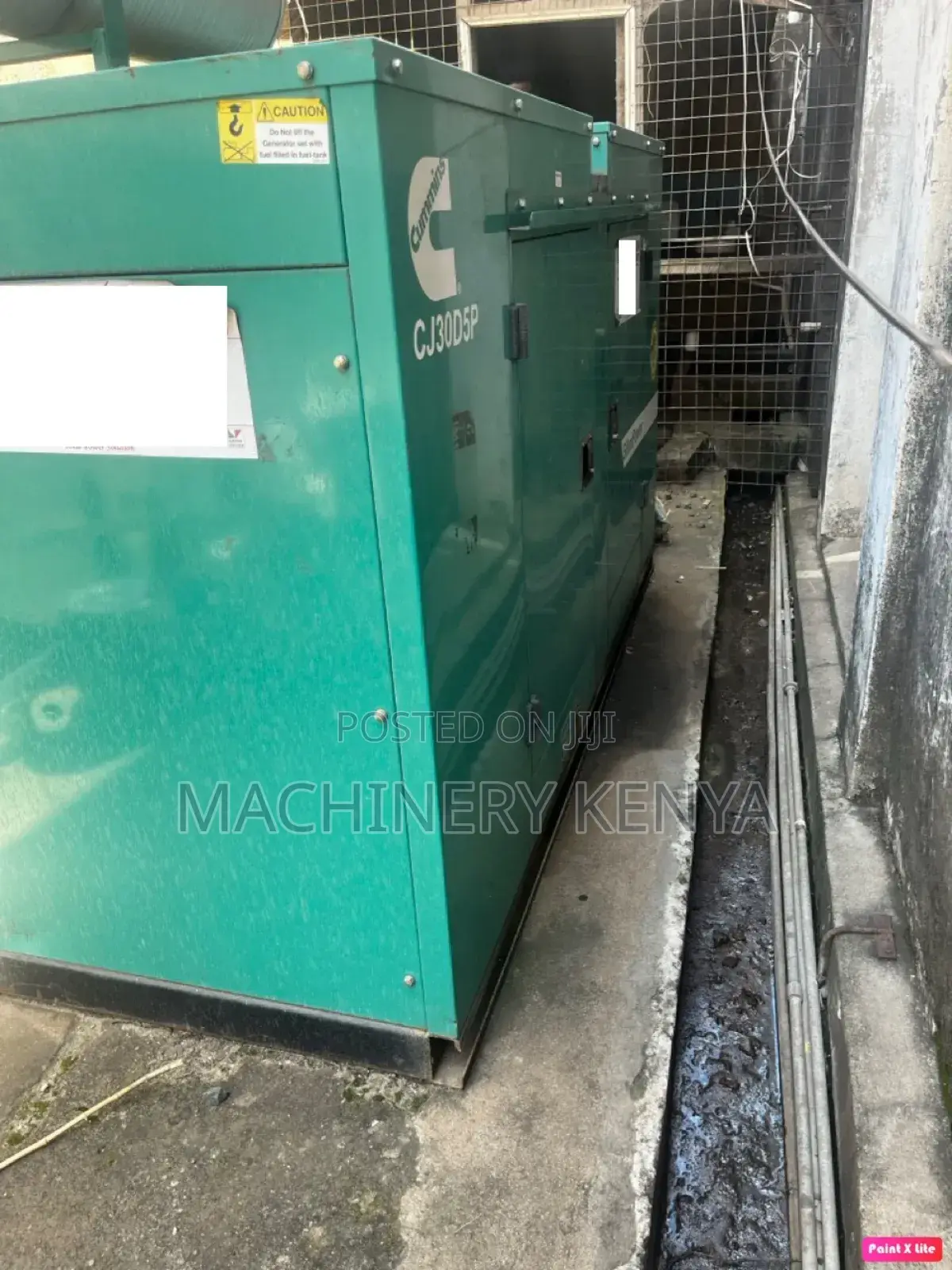 30kva Cummins India Slightly Used Power Generator For Sale And Hire