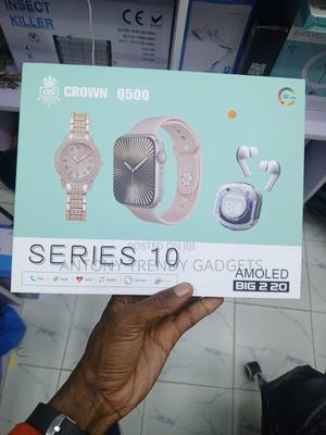 Crown Q500 Series 10 Bluetooth Smartwatch With Health Monitor - thumbnail 2