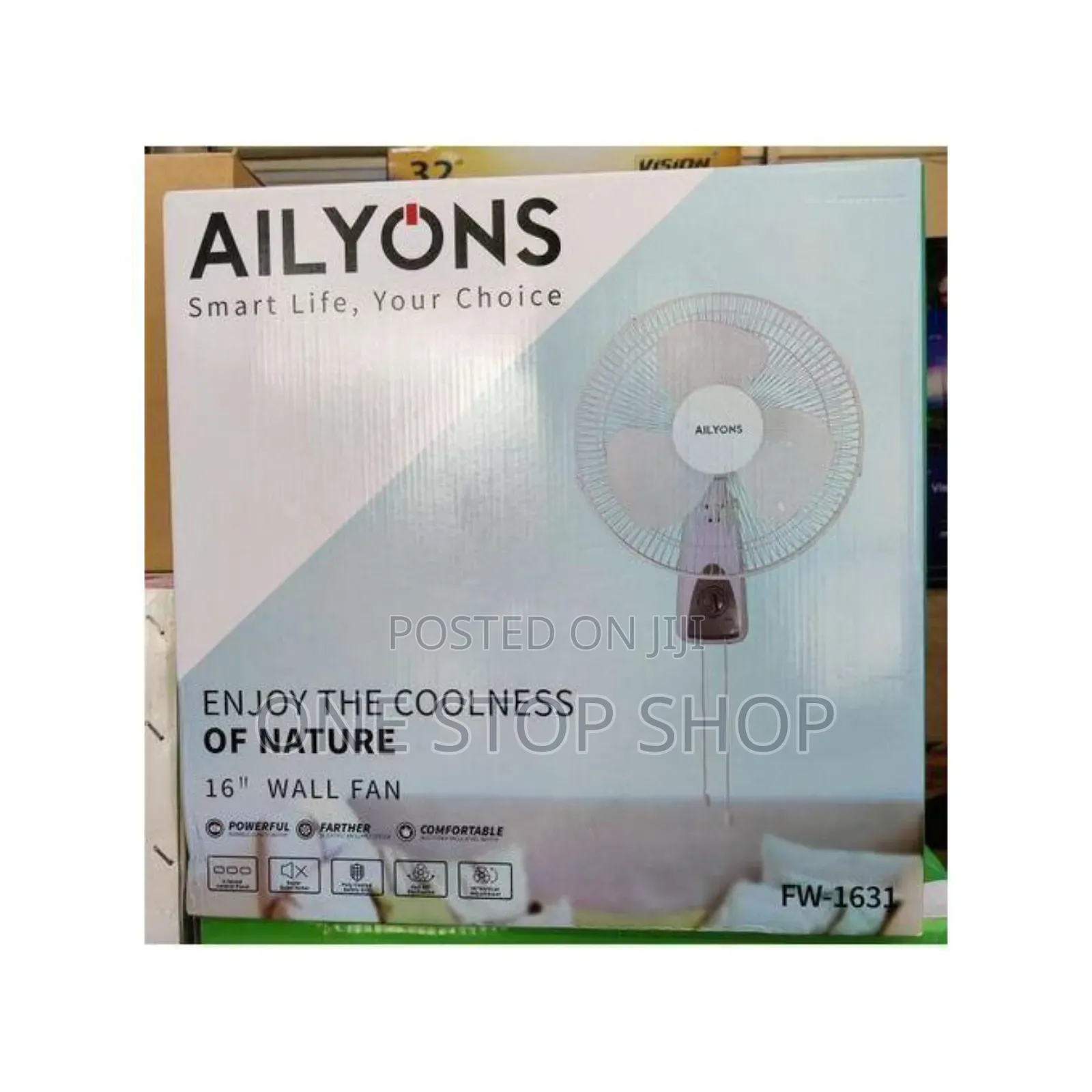 New 3speed Wall Mount Fan 16"
