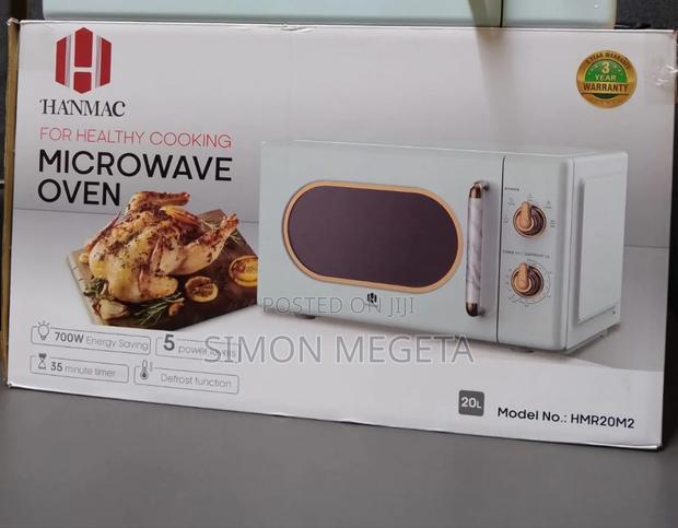 20l Hanmac Manual Microwave Oven – Backed by 3 Years Warranty.