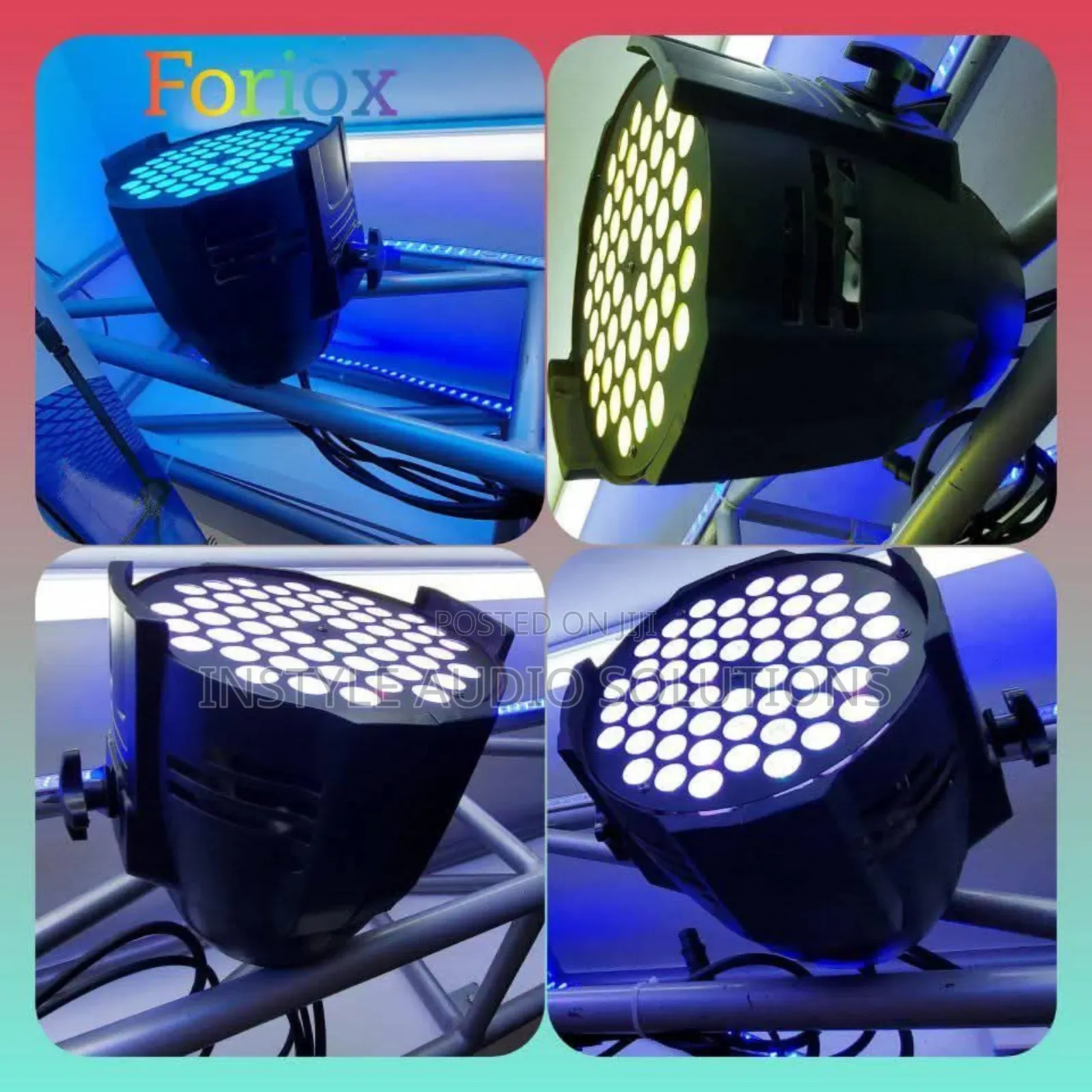 Stage Light Multi Color Flash Lights