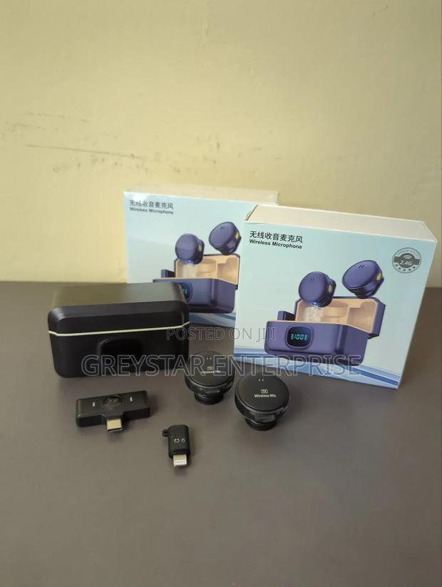 Dual Microphone Q8 Mini With Anc Wireless Mic for Content Creation