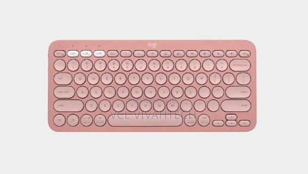 Logitech K380s Multi-Device Bluetooth Keyboard Tonal Rose