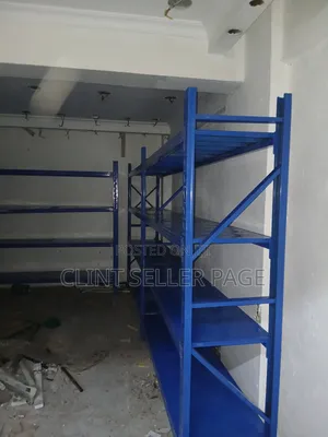 Blue Industrial Shelving / Industrial Shelves