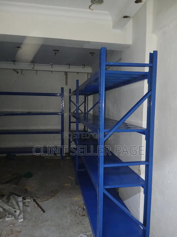 Blue Industrial Shelving / Industrial Shelves - thumbnail 2
