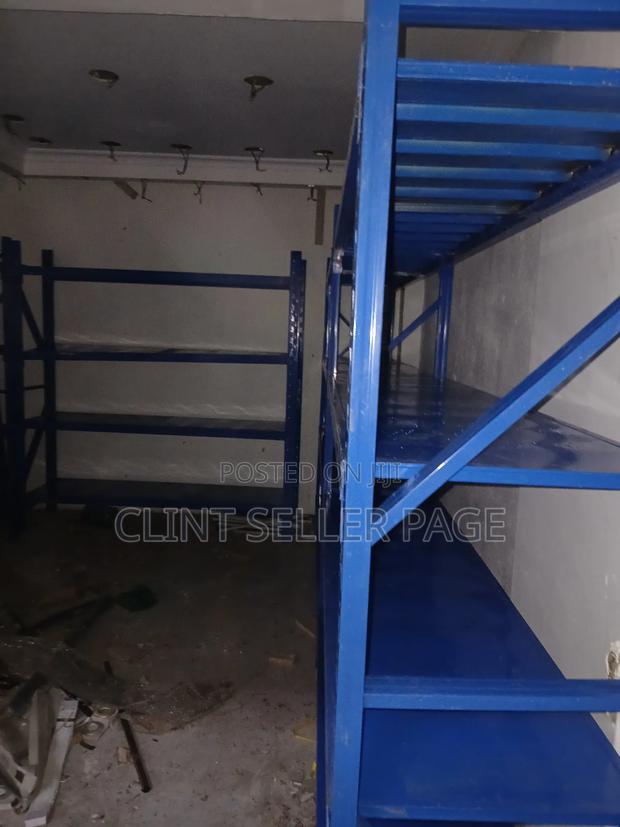 Blue Industrial Shelving / Industrial Shelves - thumbnail 3