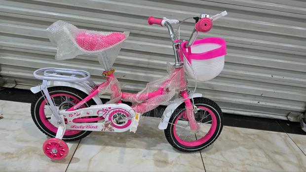 Kid's Bicycle Size 16 Pink With Support Wheel
