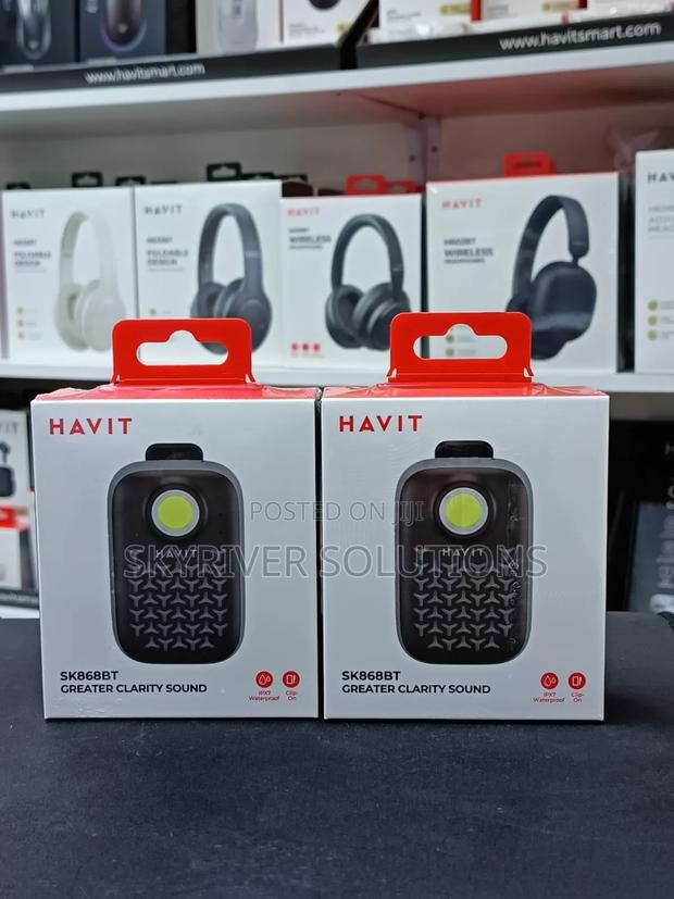 Havitclip On Speaker With Flashlight Sk868bt - thumbnail 3