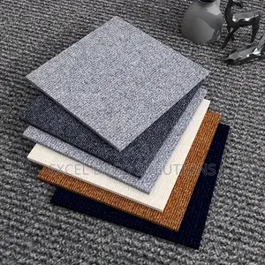 Plain Carpet Tiles – Ideal for Large Office Spaces