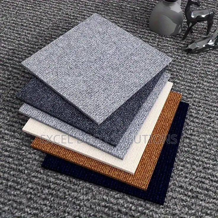 Plain Carpet Tiles – Ideal for Large Office Spaces