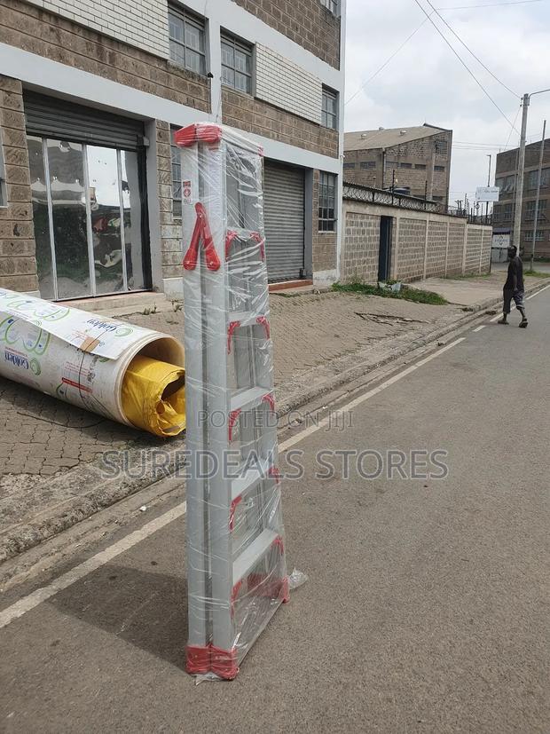 4 By 4 Aluminum Multipurpose Ladder - main view