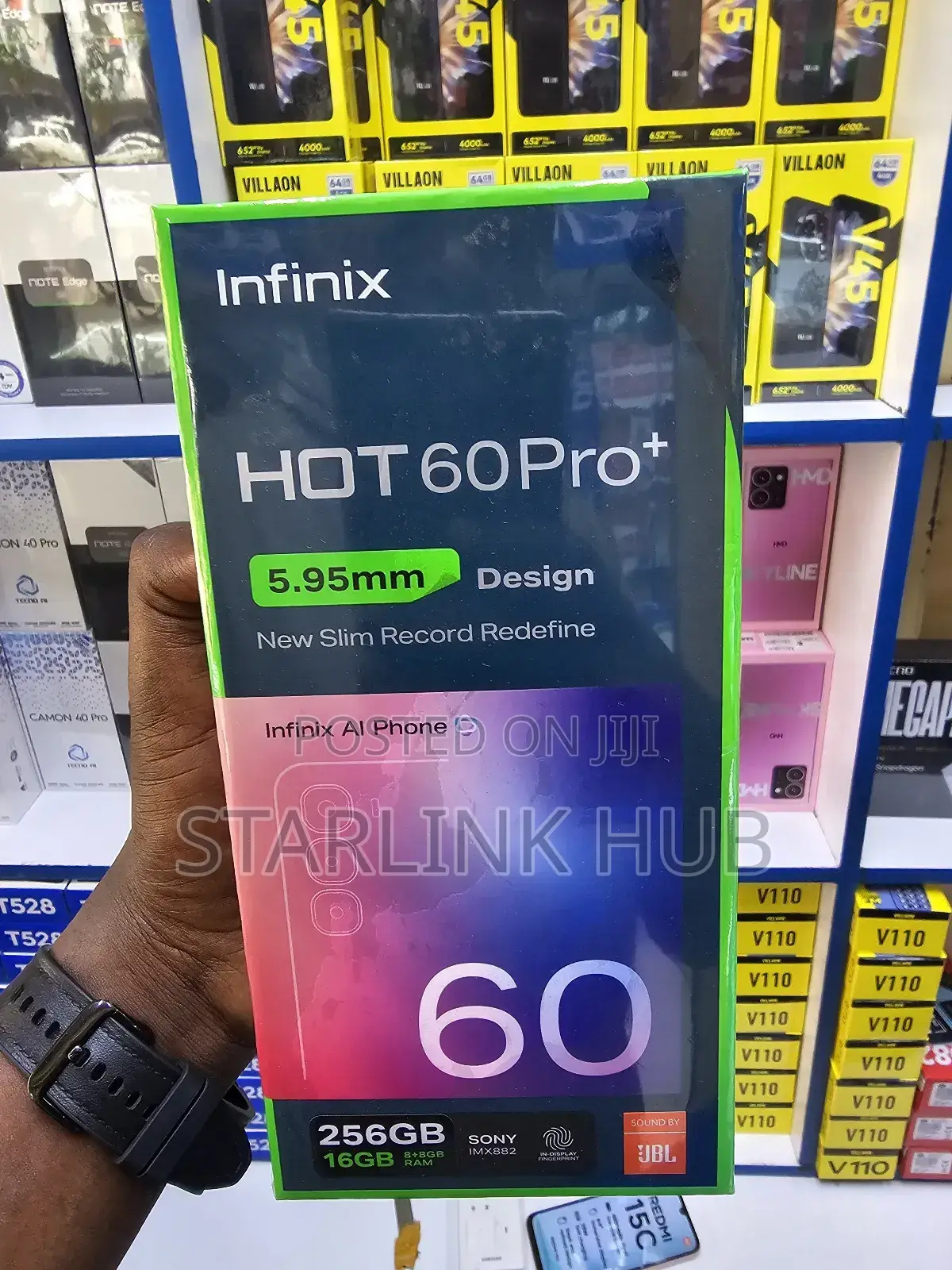 New Infinix Hot 60 Pro+ 256 GB Silver