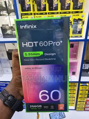 New Infinix Hot 60 Pro+ 128 GB Silver