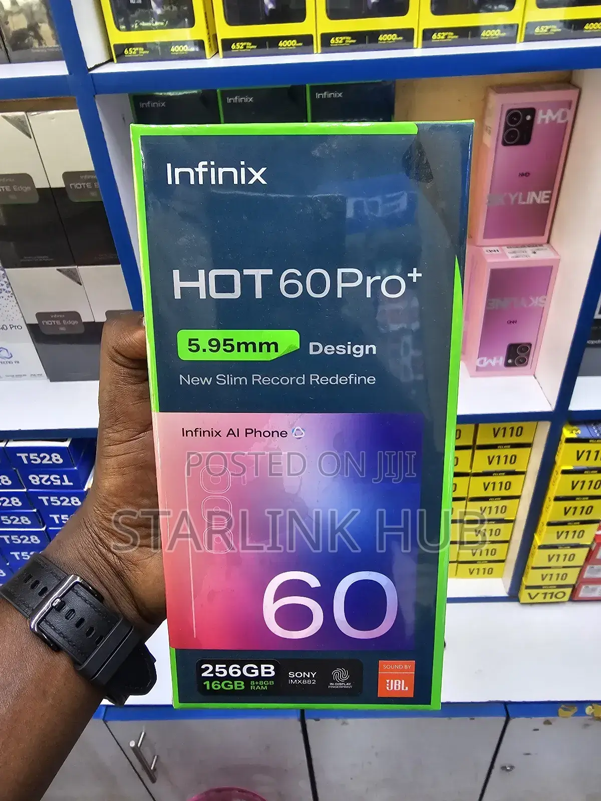 New Infinix Hot 60 Pro+ 256 GB Silver