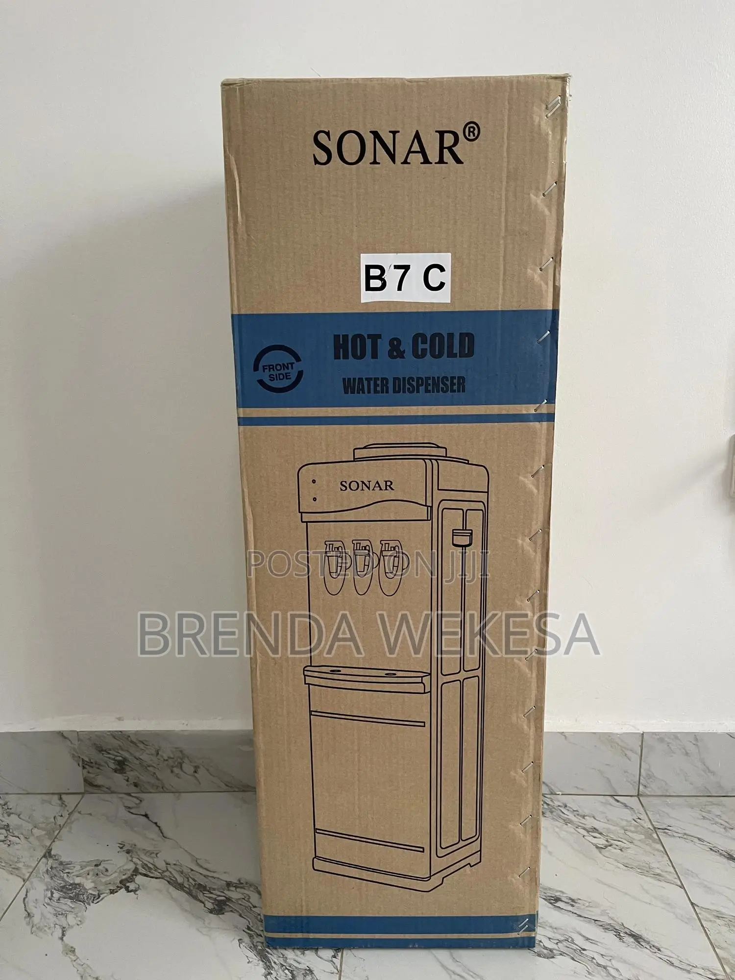 Sonar 3-Tap Water Dispenser – Hot, Normal Cold
