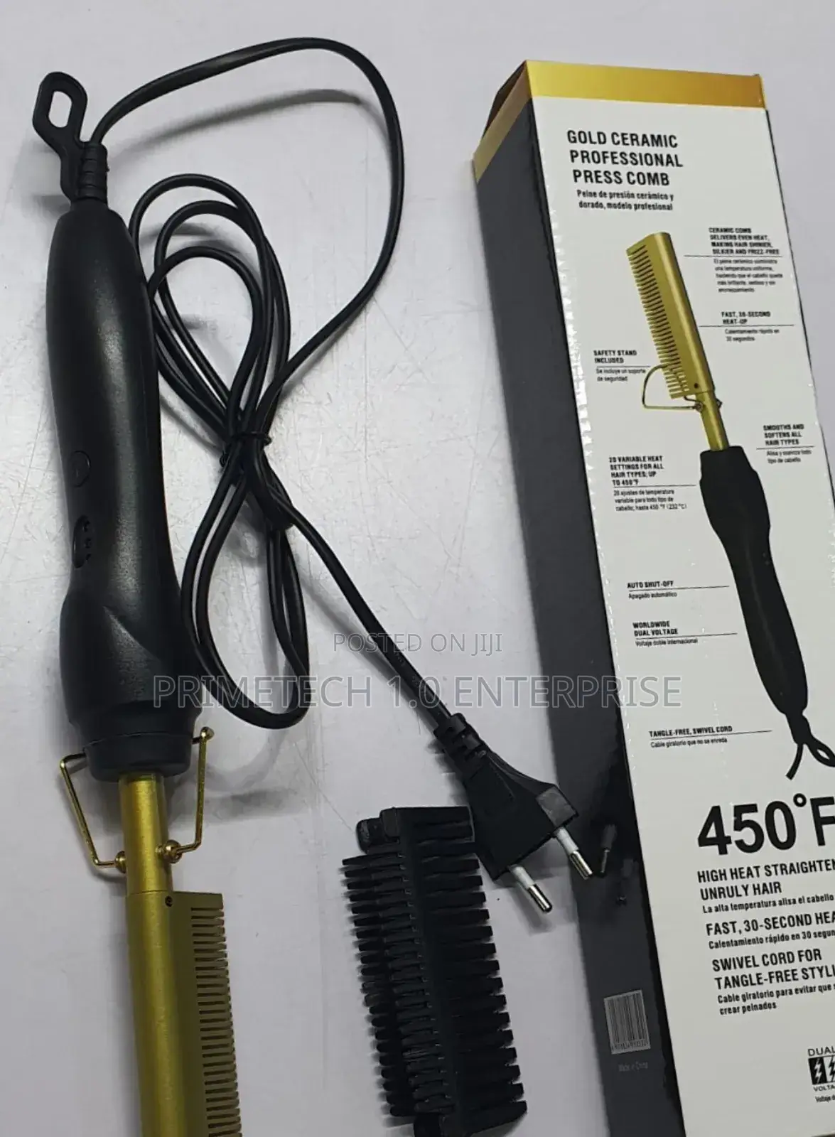 Hot Ironing Comb