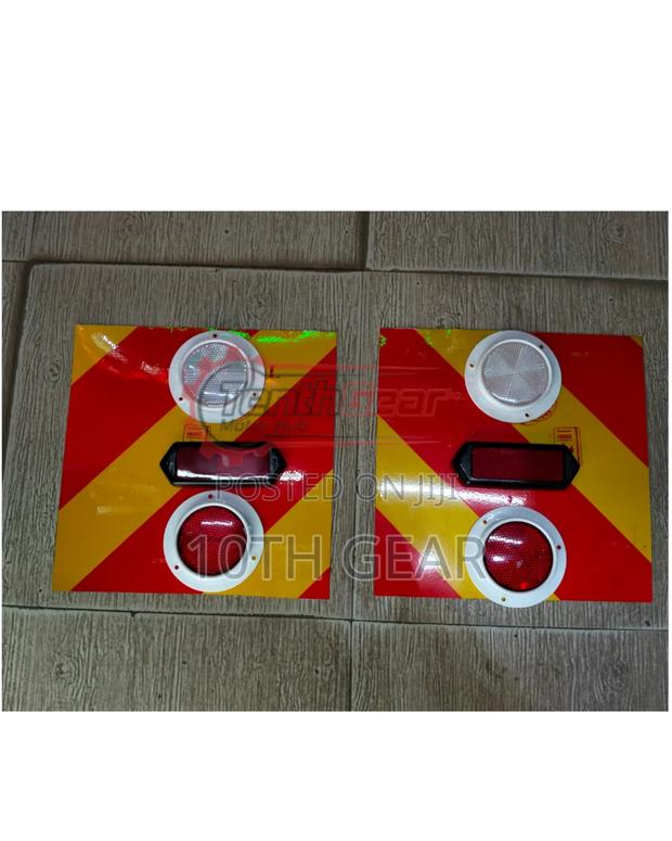 Reflector Chevron Red/Yellow Complete Set. - main view