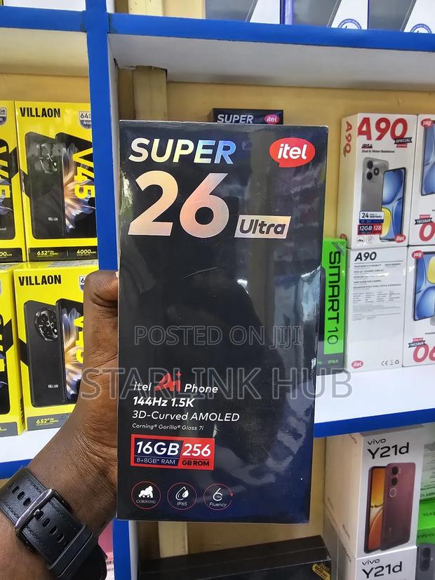 New Itel S26 Ultra 256 GB