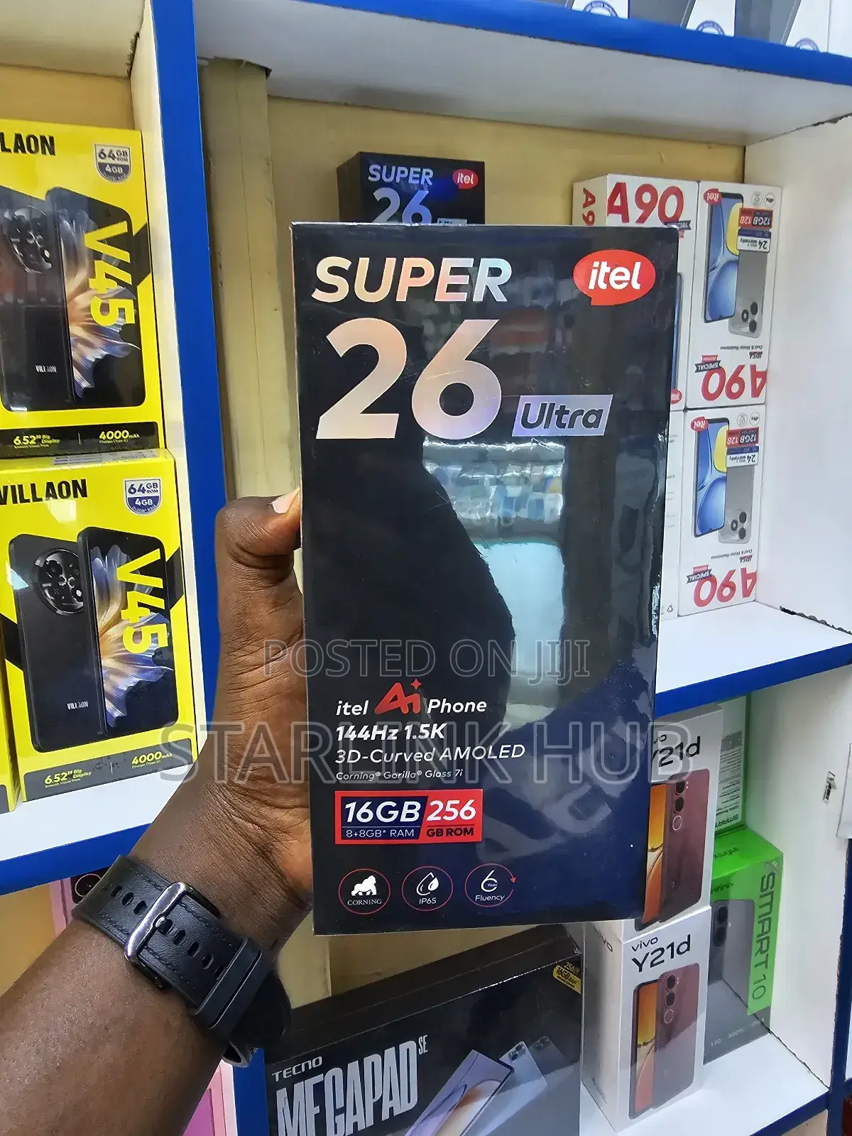 New Itel S26 Ultra 256 GB