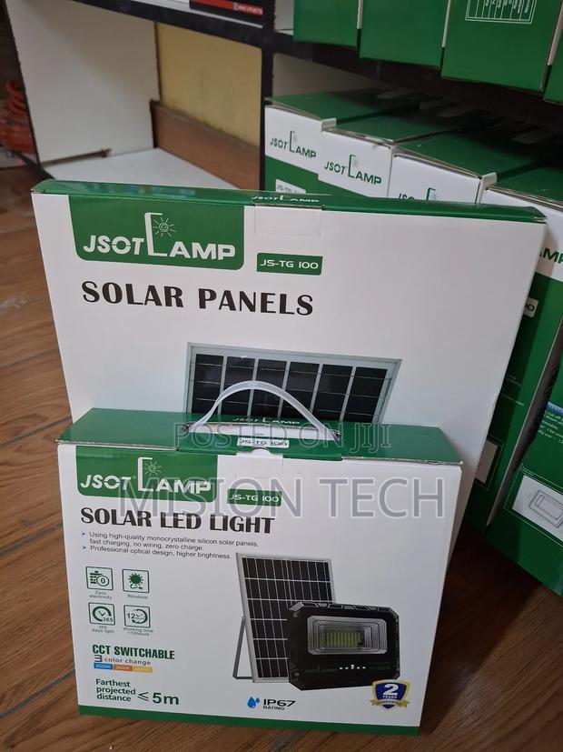 Jsot 100w Solar Led Floodlight Kit.* 