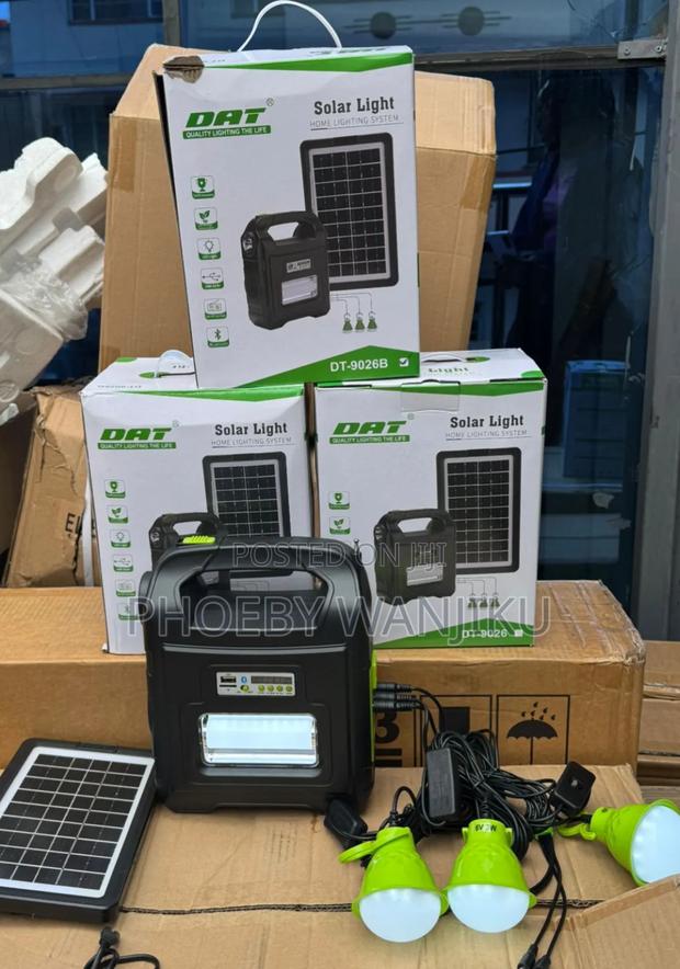 Dat Solar Light Dt 9026b/Solar Light With Fm Radio