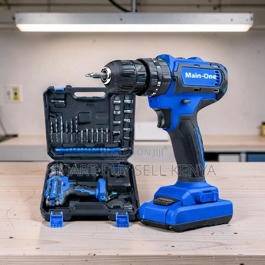 Variable Speed Control Cordless Drill With Impact Function