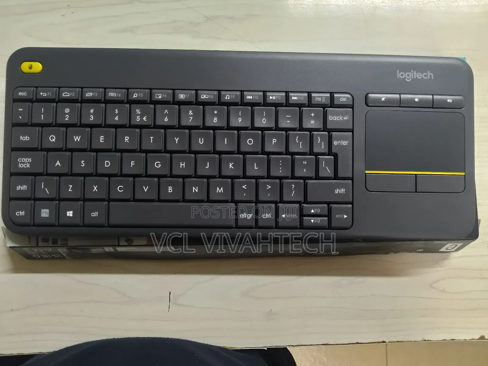 Logitech Plus Wireless Touch Pad Keyboard