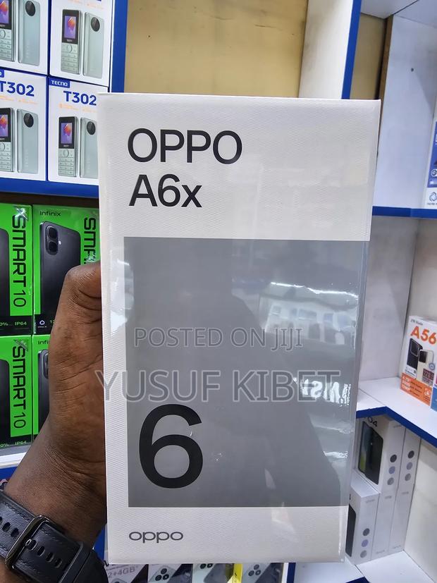 New Oppo A6x 64 GB Blue - main view