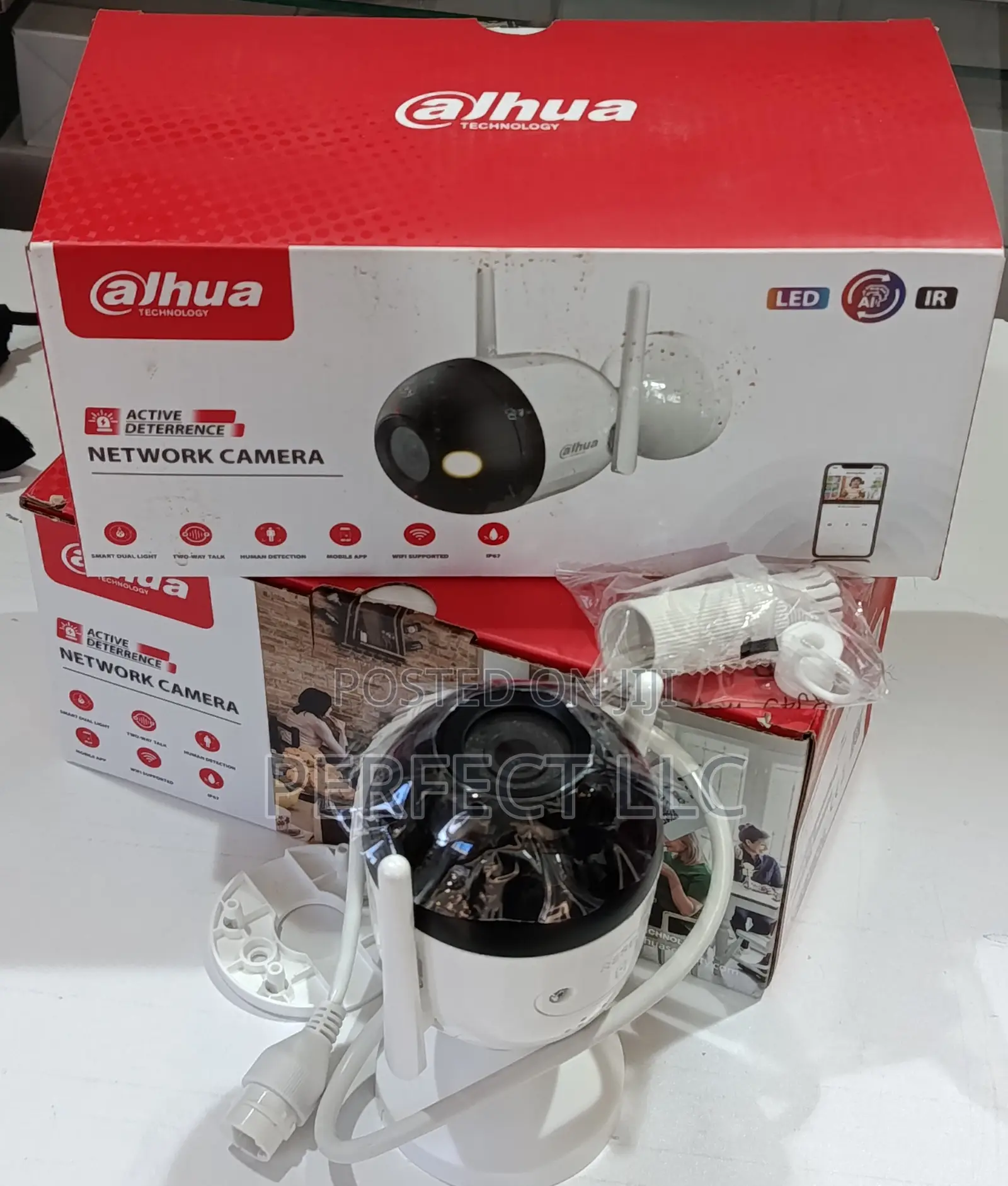 Active Deterrence Ip Camera