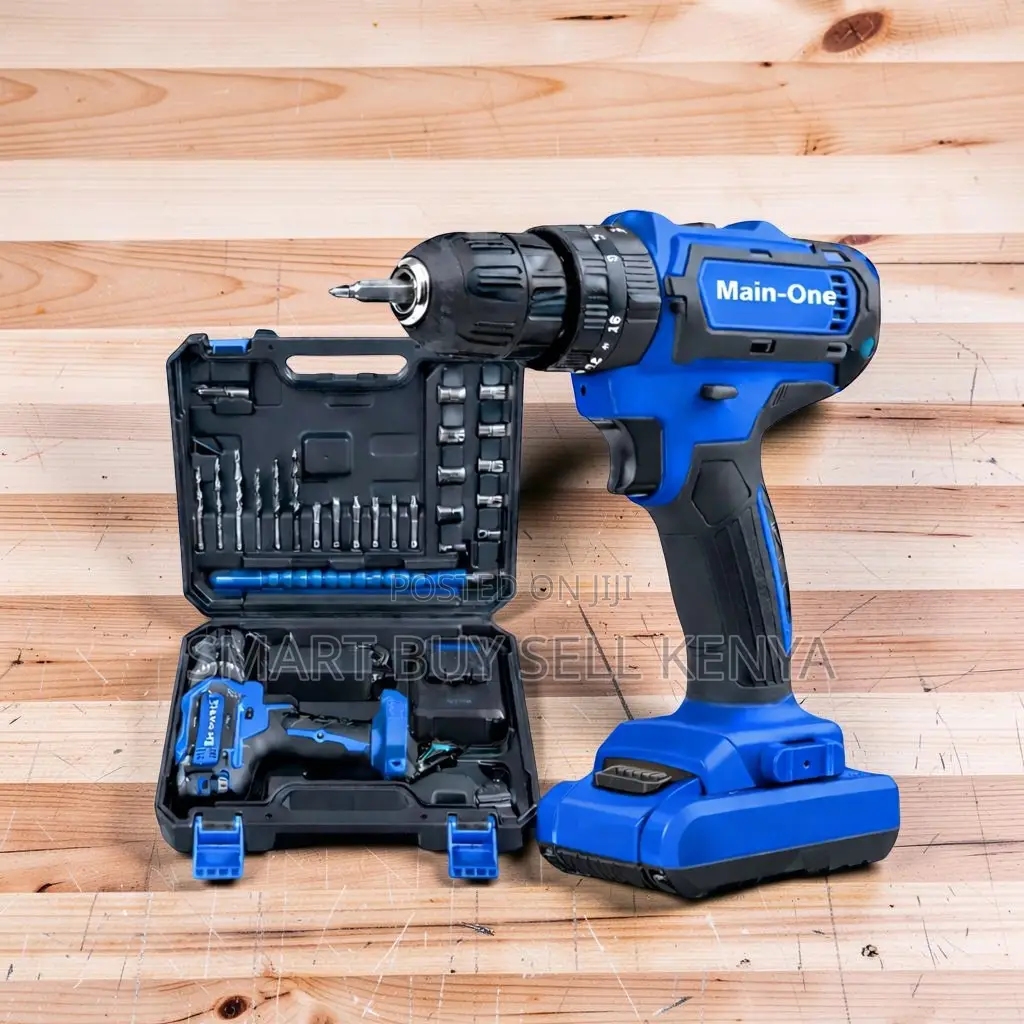 Heat Overload Protection Cordless Drill With Impact Function