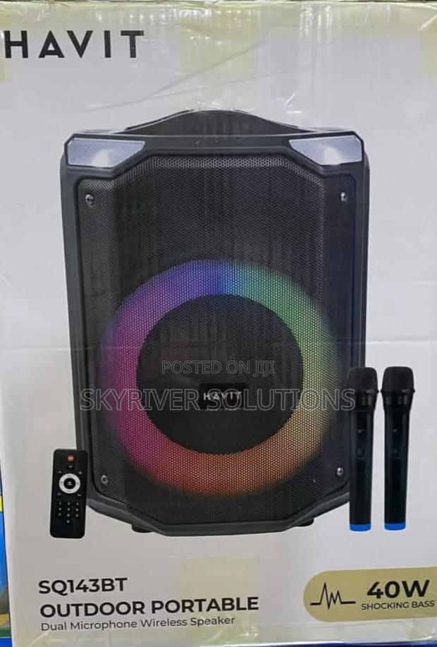 Havit Outdoor RGB Bluetooth Speaker Sq143bt
