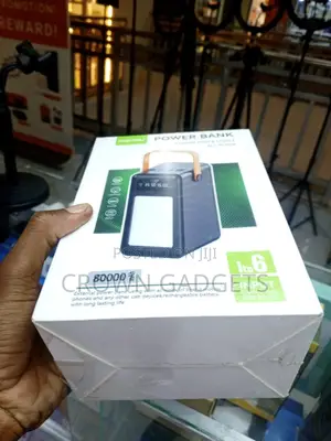 Porpiu 80000mah Power Bank Fast Charging 6 Output Ports