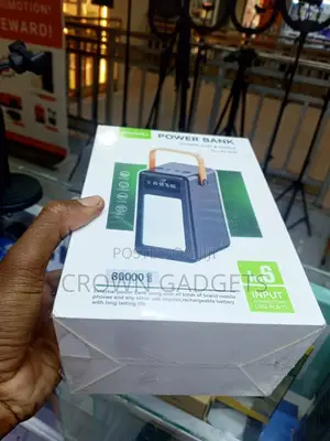 Porpiu 80000mah High Capacity Power Bank 6-in-1 Cables