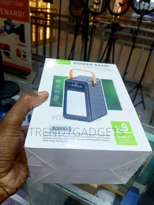 Porpiu 80000mah High Capacity Power Bank 6-in-1 Cables