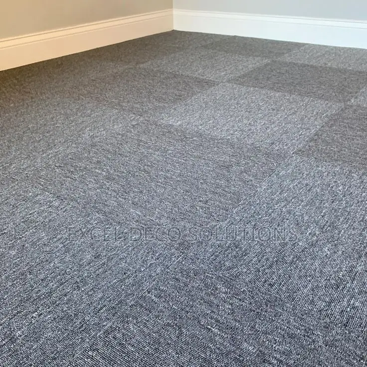Corporate Flooring Solution – Plain Tile Carpet Available