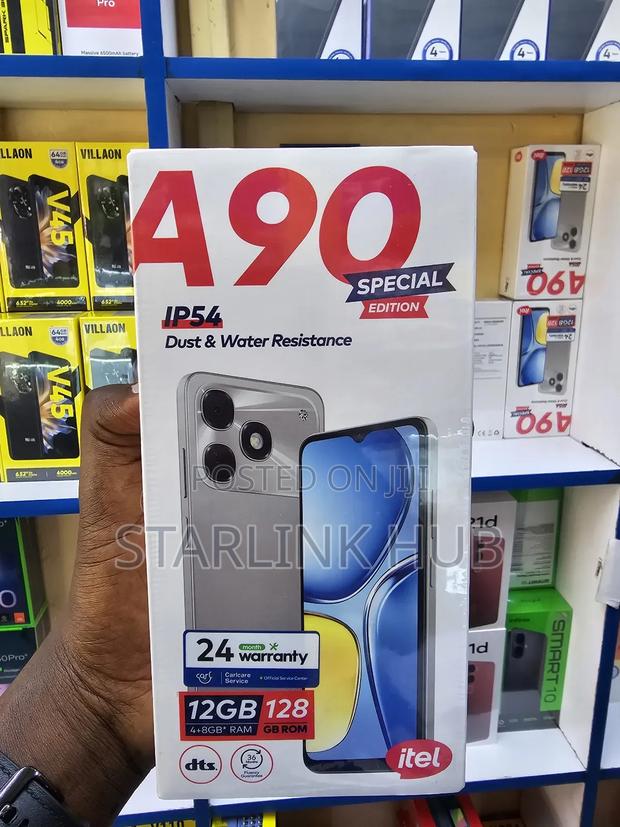 New Itel A90 128 GB
