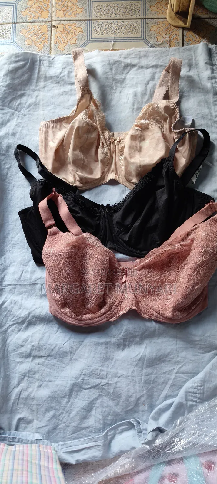 Coloured Push Up Bras