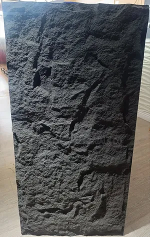 4ft X 2ft Black Pu Stone Wall Panels – Modern Decorative Wall Cladding