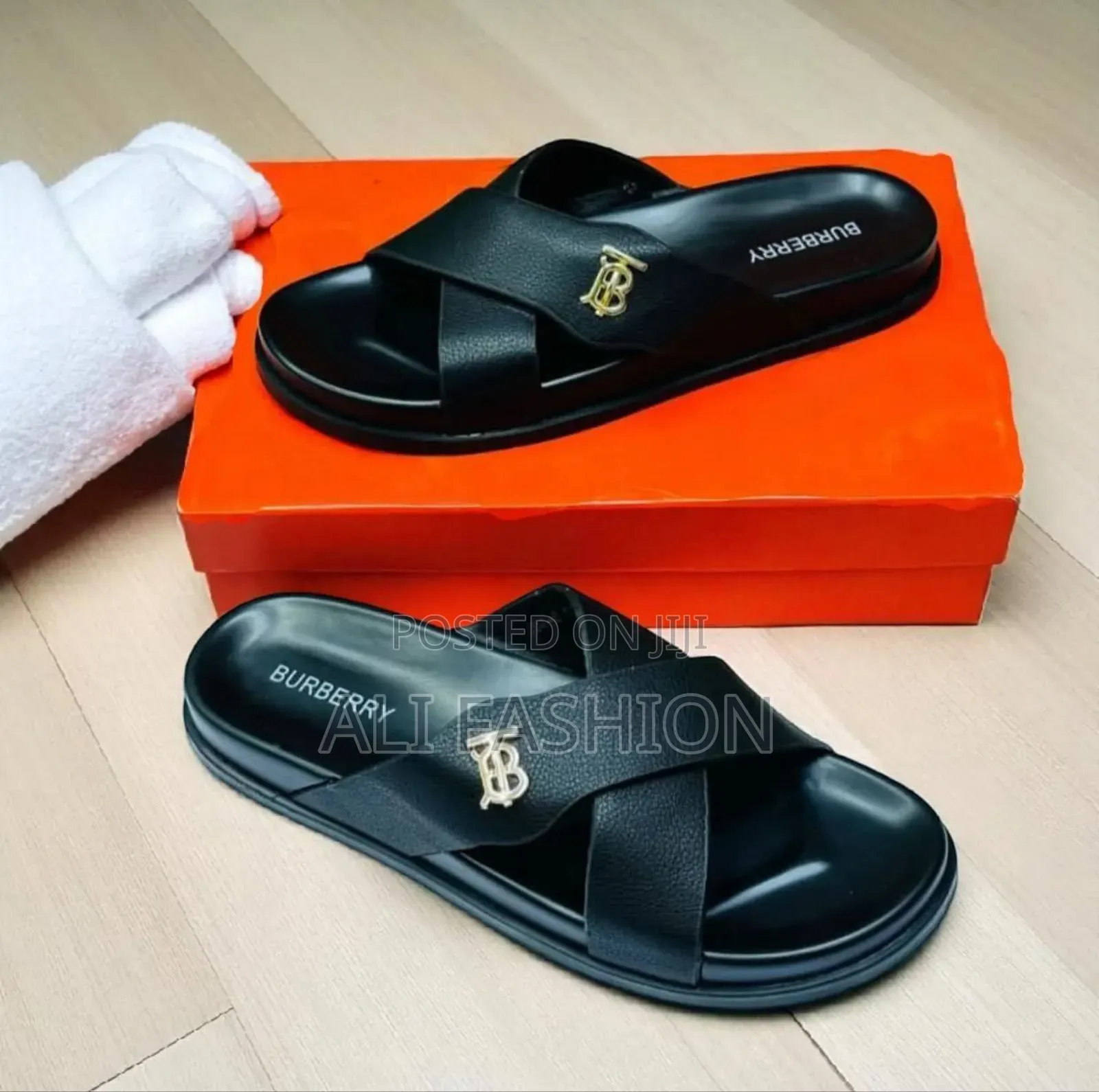 Burberry Rubber Sole Sandals for Men